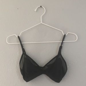 madewell mesh trim bra